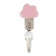 Pink Cloud Ceramic Hook